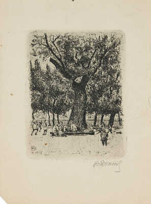 Воинов Всеволод Владимирович. В парке